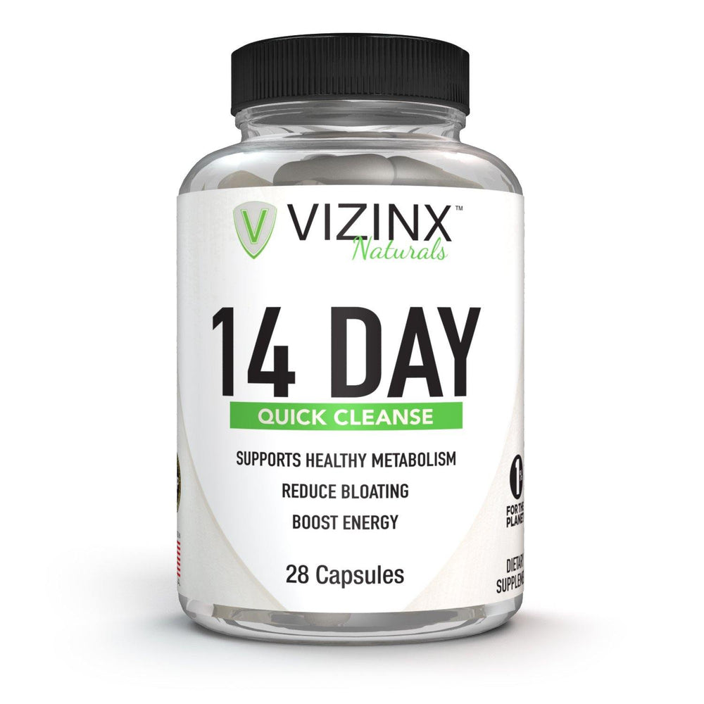 14 Day Cleanse Weight Loss - Reduces Belly Bloat & Includes Probiotics –  VIZINX